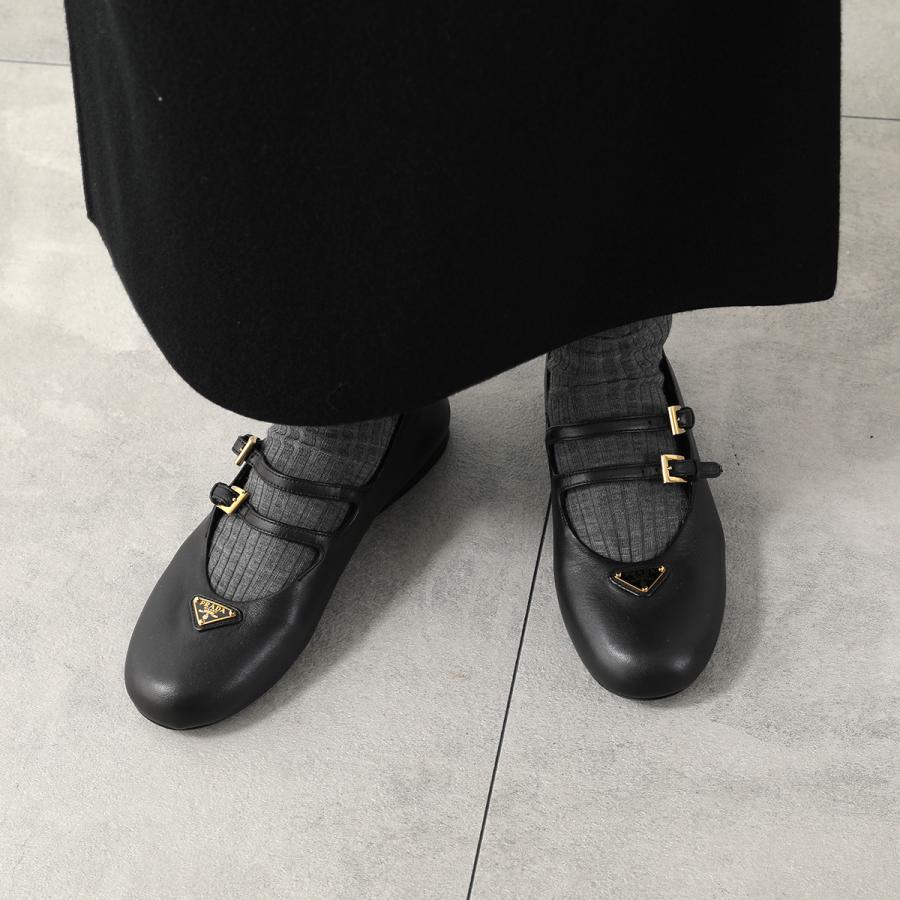 PRADA（プラダ） パンプス 1F794N 038 レディース レザー バレリーナ