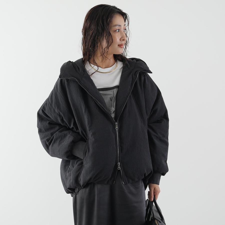 CHIGNON シニヨン パフィブルゾン 4764-002MK レディース ドルマンスリーブ フーディー 中綿ジャケット | CHIGNON | 07