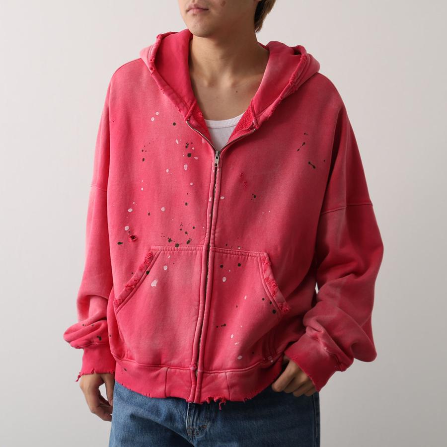 moojimooji ムージムージ パーカー OVERSIZE ZIP UP HOODIE STREET MOO