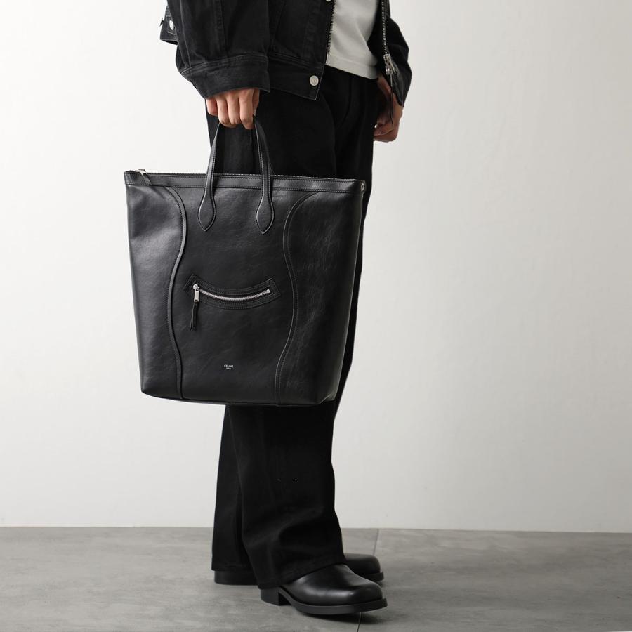 セリーヌ ラージ バーティカル カバ 大きめトートバッグ ビジネスバッグ CELINE（セリーヌ） トートバッグ VERTICAL CABAS LUGGAGE