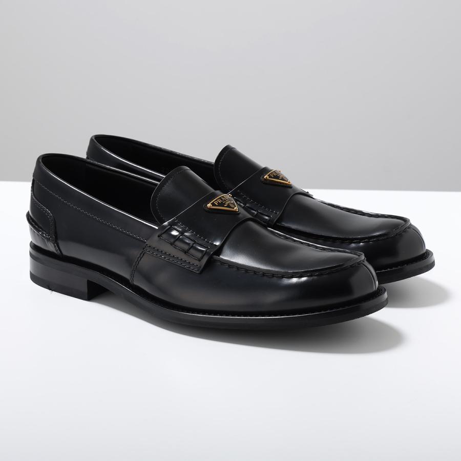 PRADA（プラダ） ローファー 2DB223 FX000 メンズ ブラッシュドレザー