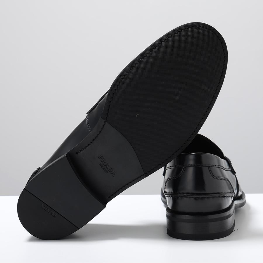 PRADA（プラダ） ローファー 2DB223 FX000 メンズ ブラッシュドレザー