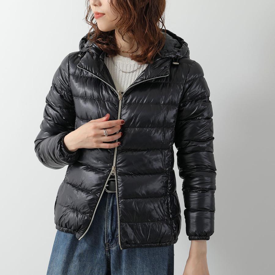HERNOフード付きチェック柄ダウンジャケット HERNO（ヘルノ） HERNO ICONICO イコニコ ダウンジャケット GIADA