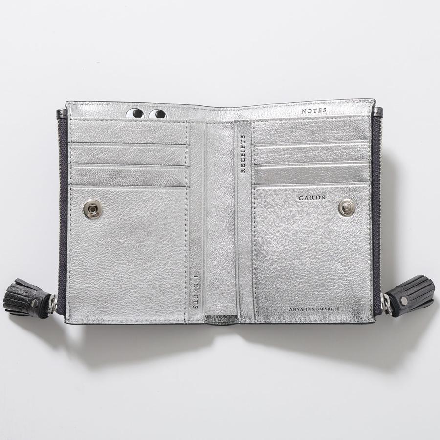 ANYA HINDMARCH（アニヤ・ハインドマーチ） 二つ折り財布 Small Double