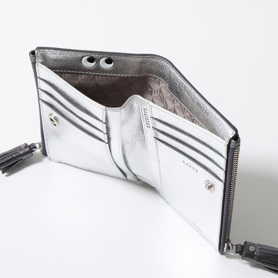 ANYA HINDMARCH 財布 ANYA HINDMARCH（アニヤ・ハインドマーチ） 二つ折り財布 Small Double