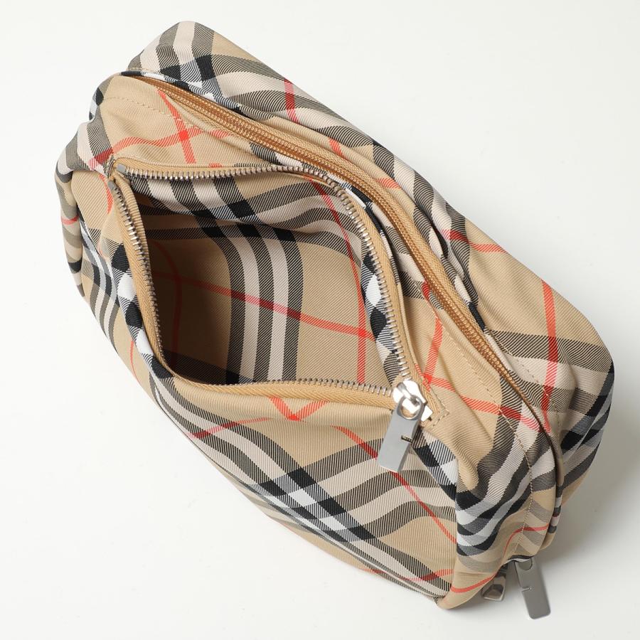 ✨極美品✨バーバリー　クラッチバッグ　小物入れ　ノバチェック　フラップ BURBERRY（バーバリー） 【訳あり】BURBERRY ポーチ MS POUCH CEK