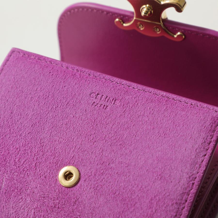 CELINE（セリーヌ） 三つ折り財布 SMALL FLAP WALLET 10D783R25.25MG