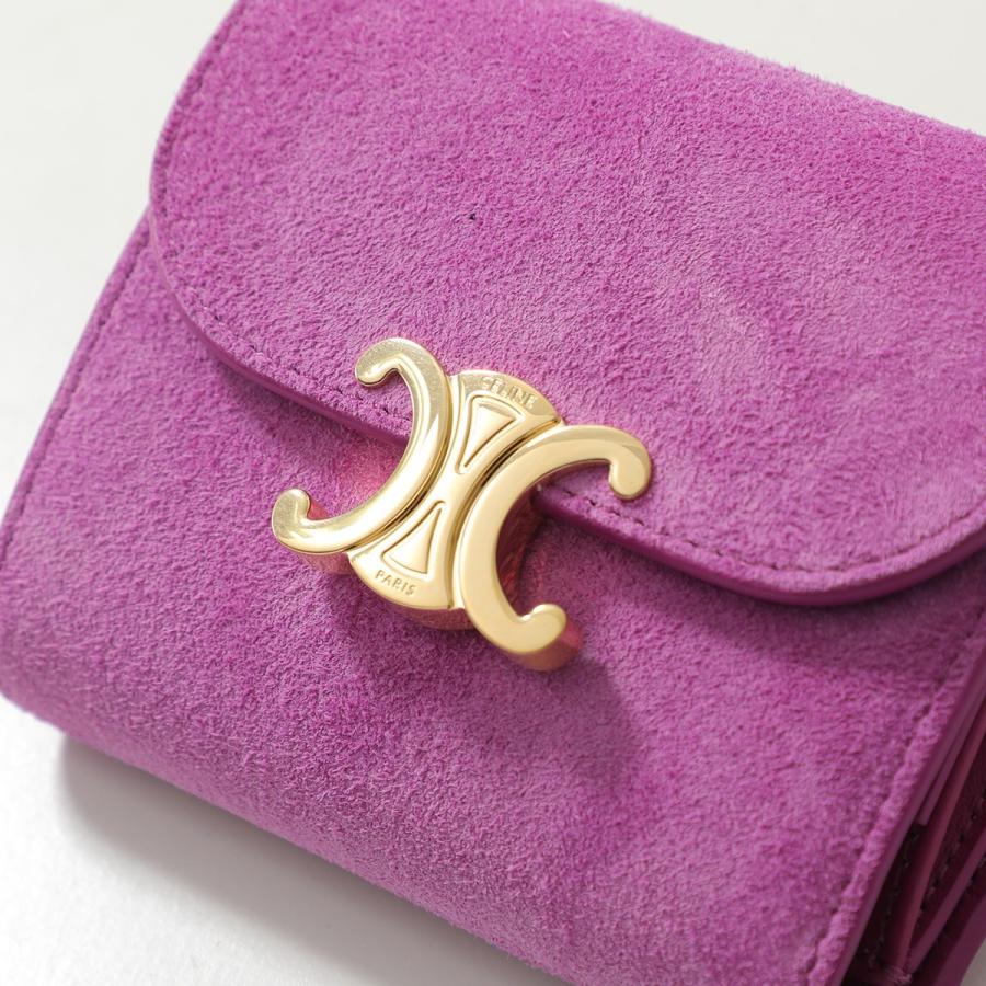 CELINE（セリーヌ） 三つ折り財布 SMALL FLAP WALLET 10D783R25.25MG