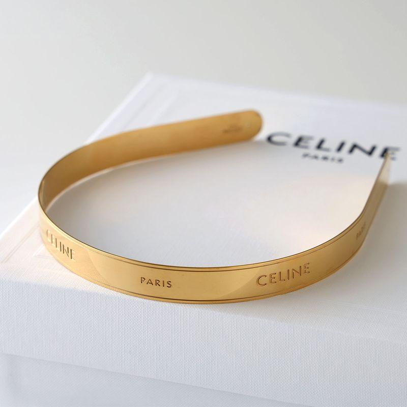CELINE（セリーヌ） カチューシャ B107O3F87.35OR レディース スチール