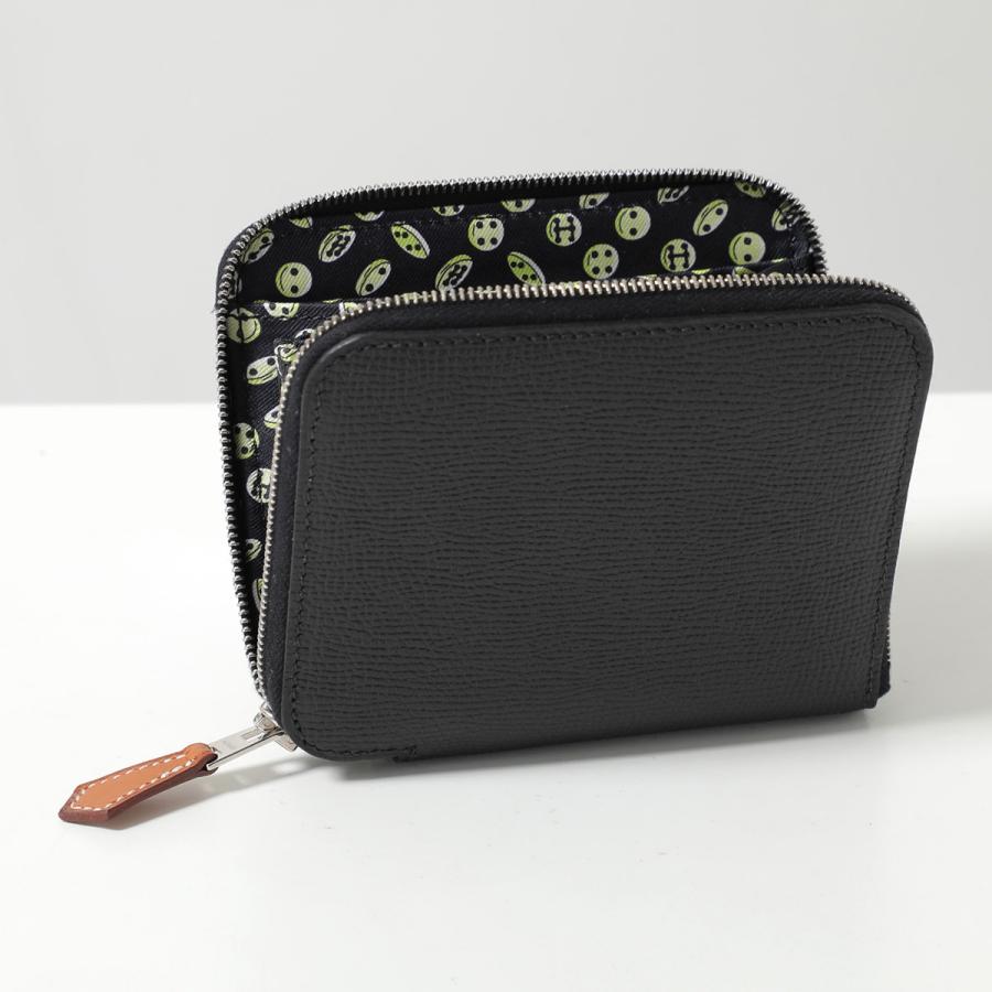 HERMES（エルメス） 二つ折り財布 アザップ シルクイン コンパクト