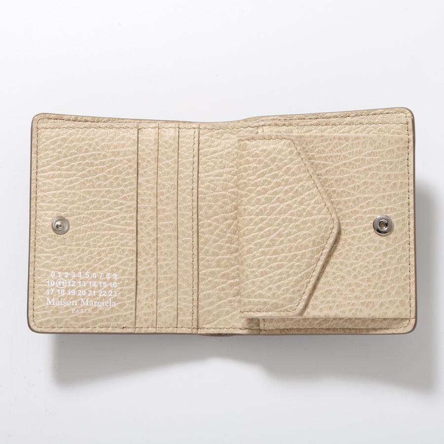 Maison Margiela レザー ミニ財布 Maison Margiela（メゾンマルジェラ） 二つ折り財布 S56UI0140 P8844