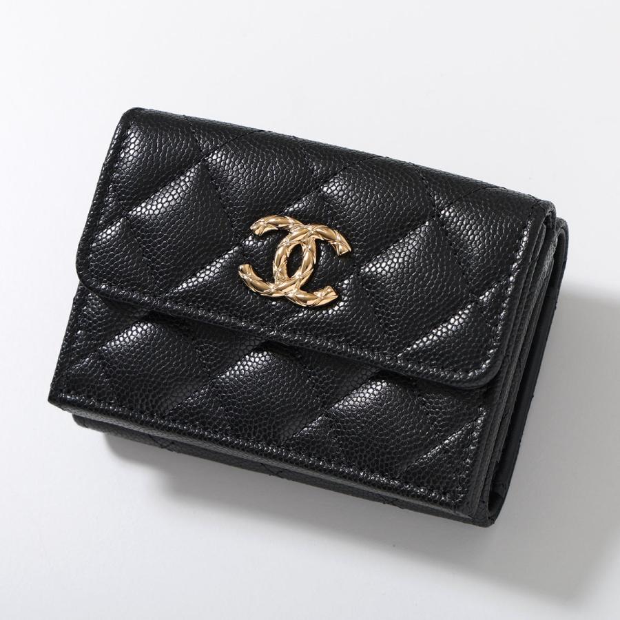 CHANEL（シャネル） 三つ折り財布 MATELASSE マトラッセ AP5004 B22653