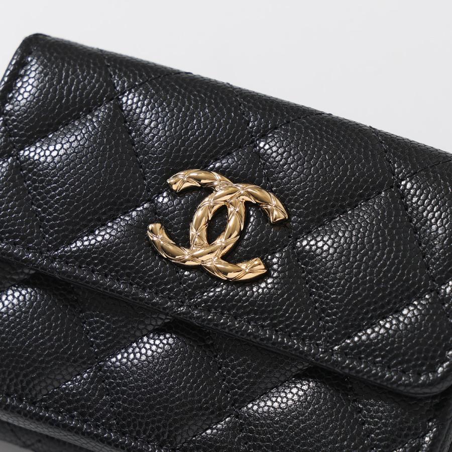 CHANEL（シャネル） 三つ折り財布 MATELASSE マトラッセ AP5004 B22653