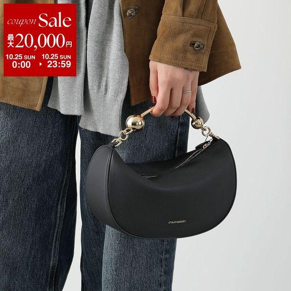 ストラスベリーショルダーバッグ ハンドバッグ STRATHBERRY ストラスベリー ハンドバッグ CRESCENT MOON MINI