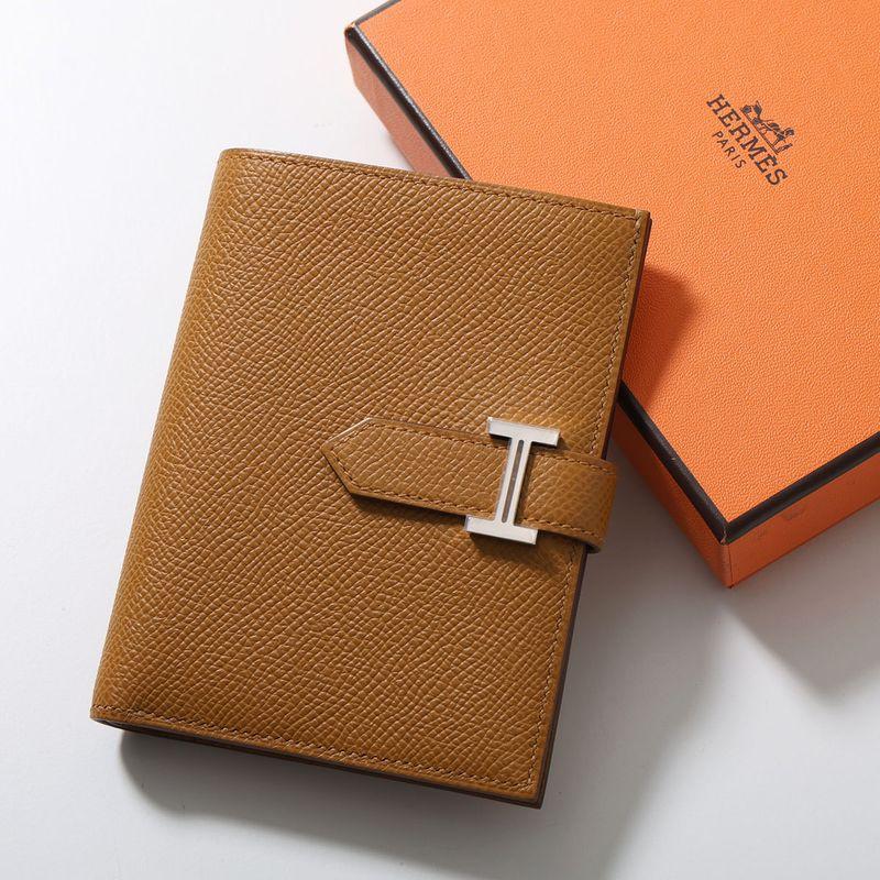 HERMES エルメス 二つ折り財布 ベアン コンパクト BEARN COMPACT H039790CK レディース レザー Hパーツ W刻印 SV金具 SESAME セサミ