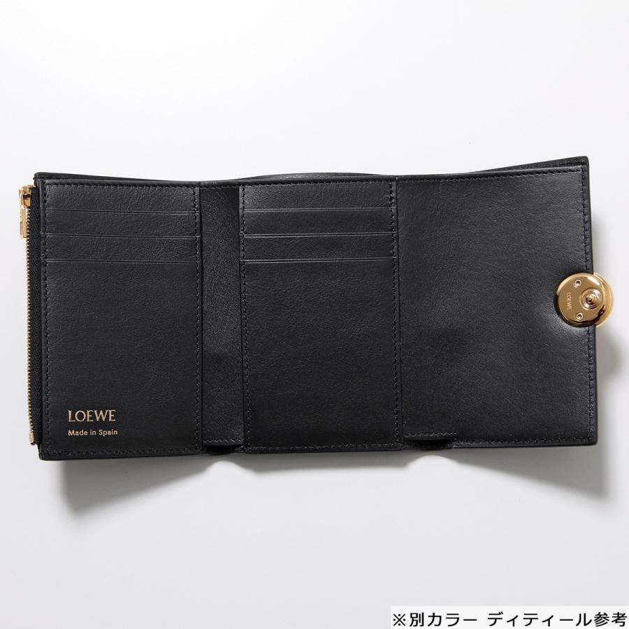 LOEWE（ロエベ） 三つ折り財布 ANAGRAM PEBBLE SMALL アナグラム