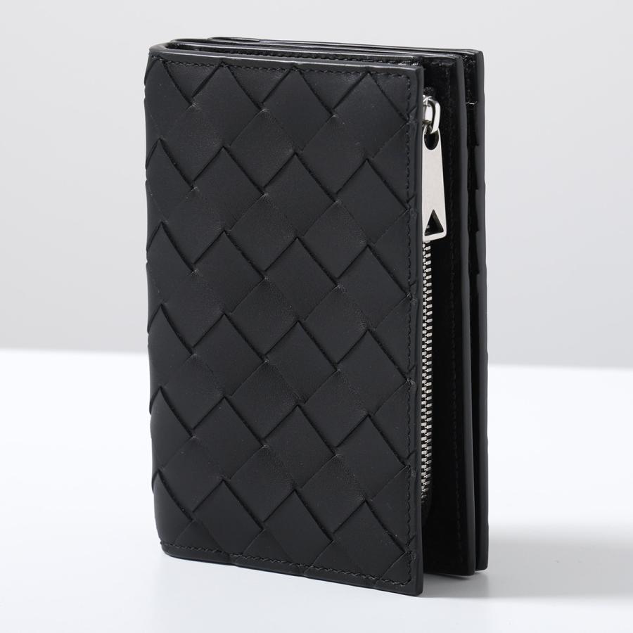 ロ*ト様 ボッテガヴェネタ ミニ財布 編み込み　ケース BOTTEGA VENETA（ボッテガ・ヴェネタ） 二つ折り財布 796958 VCPQ4
