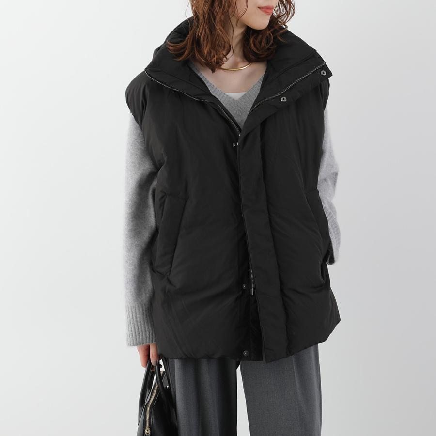 心　CLOCHE クロシェ 撥水加工ダウンベスト cloche（クロッシェ） クロシェ ダウンベスト 652-84513 レディース