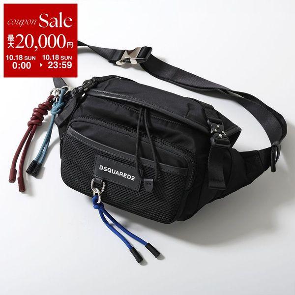 新品未使用　DSQUARED2 ブラック ボディバッグ DSQUARED2（ディースクエアード） ボディバッグ BBM0085 11700001