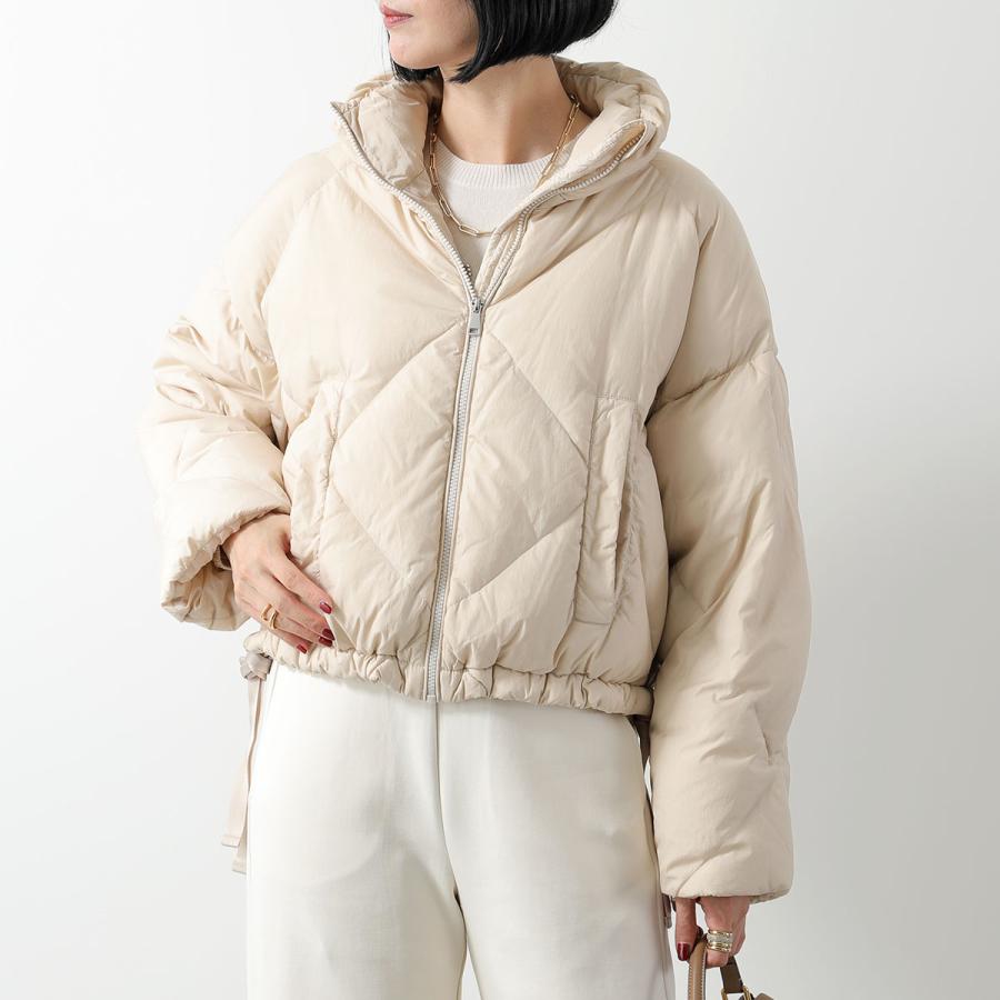​【極美品】MaxMara Weekend リボン付グースダウンジャケット 38 MAXMARA WEEKEND LINE（マックスマーラウィークエンドライン） WEEKEND