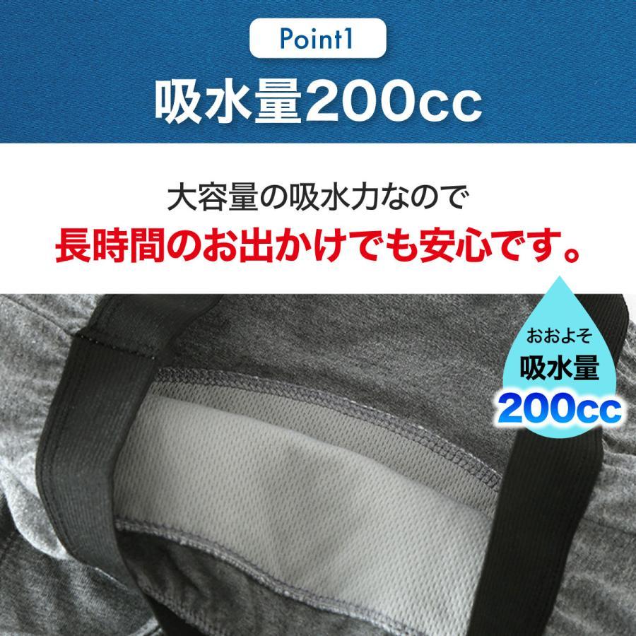 NOMORE 尿漏れパンツ メンズ 吸収量200cc 前開き L 3点 未使用 Amazon | 紳士失禁パンツ 2枚組 男性用失禁対策 200cc大容量