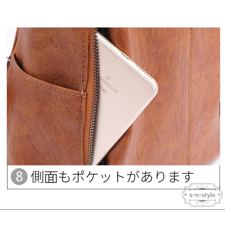 リュック リュックサック レディース 防犯 3way 通勤 通学 軽い a4 革