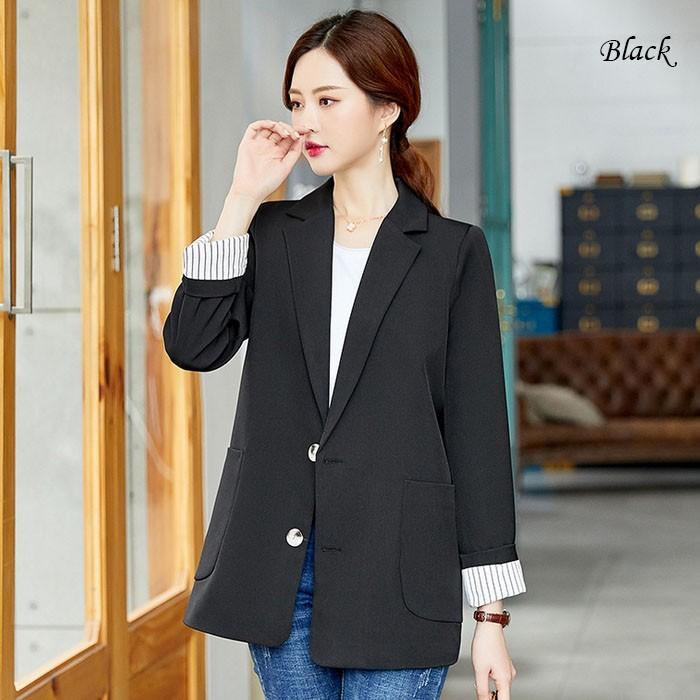 秋冬セール ジャケット スーツ ジャケット テーラージャケット コート グリーン ブラック秋冬 袖折り返し ビジネス 通勤 Ol 女性 オフィスカジュアル 通勤 Snstyle 110 S N Style 通販 Yahoo ショッピング