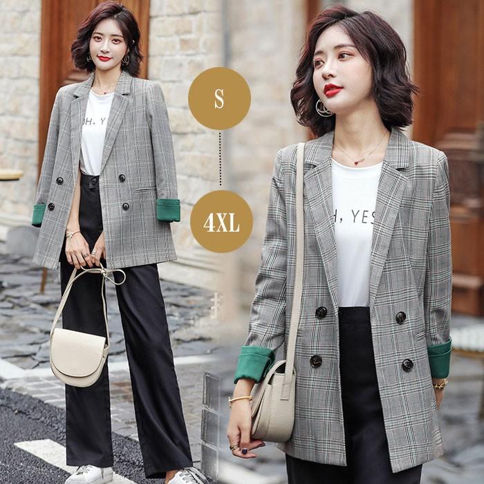 ジャケット テーラードジャケット スーツ ジャケット チェック 秋冬 袖折り返し ビジネス 通勤 Ol 女性 オフィスカジュアル 通勤服 オフィス レディース Snstyle 133 S N Style 通販 Yahoo ショッピング