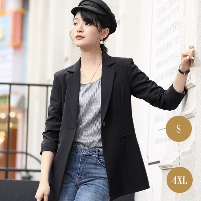 ジャケット テーラードジャケット ブラック 袖折り返し 裏地ストライプ 秋冬 ビジネス 通勤 Ol 女性 オフィスカジュアル 通勤服 オフィス 仕事 レディース Snstyle 143 S N Style 通販 Yahoo ショッピング