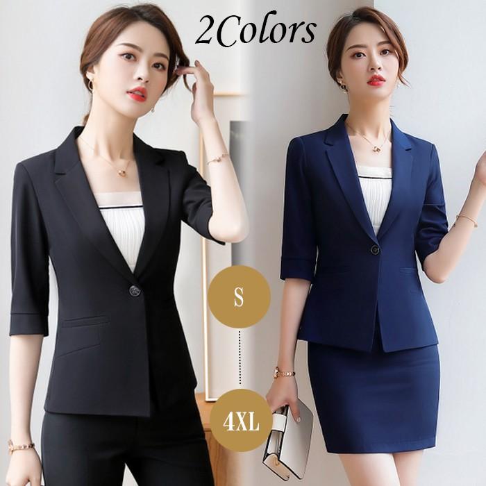 パンツスーツ スカートスーツ スーツ 春夏スーツ レディース 2点セット ビジネス ブラック ネイビー 春 夏 ビジネス 通勤 Ol 女性 オフィスカジュアル Snstyle 26 S N Style 通販 Yahoo ショッピング