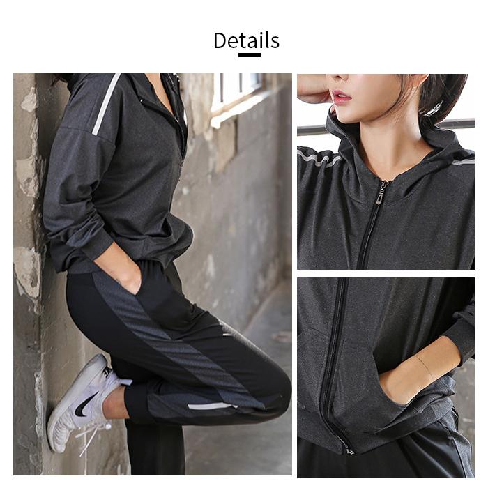 ランニングウェア レディース セット ウォーキング ウェア レディース 上下セット スポーツウェア トレーニングウェア フィットネスウェア ジムウェア Snstyle 4013 S N Style 通販 Yahoo ショッピング