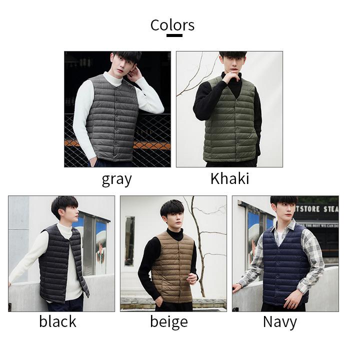 メンズ ダウン ダウンベスト ベスト アウター インナー 上着