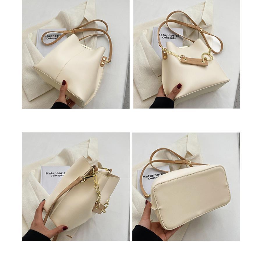 ショルダーバッグ 2wayバケットバッグ 斜めがけ 大人 肩掛け