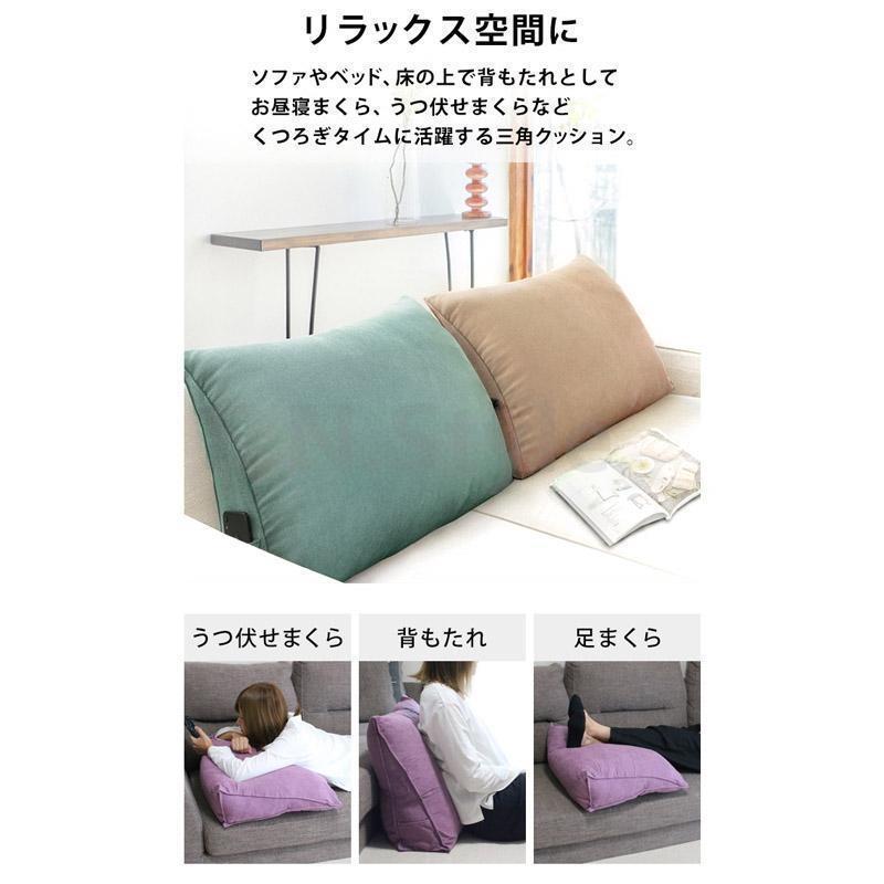 グレーの背当てクッション hsk70-1-1.jpg