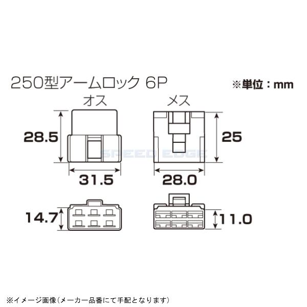 専用　2個セット KITACO キタコ 0900-755-02008 コネクターSET 250型タイプ 250型/6極