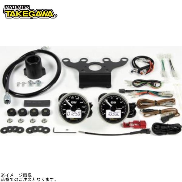 スペシャルパーツ武川 SP武川 05-05-0031 DNスピードメーター&タコ 