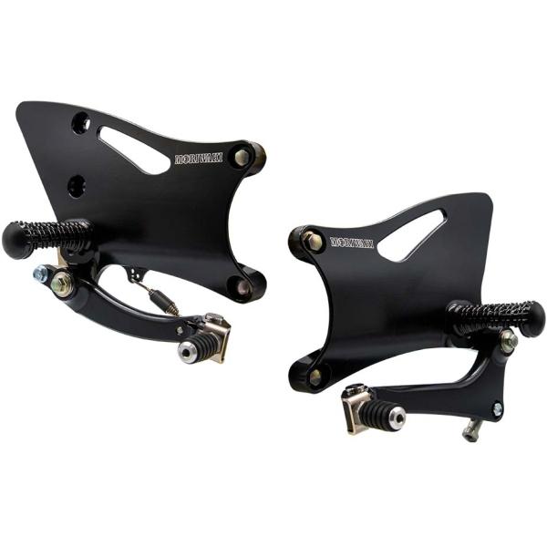 MORIWAKI モリワキ 05060-10250-00 Z900RS '18-22/23- BACK STEP KIT RACING BLACK_1