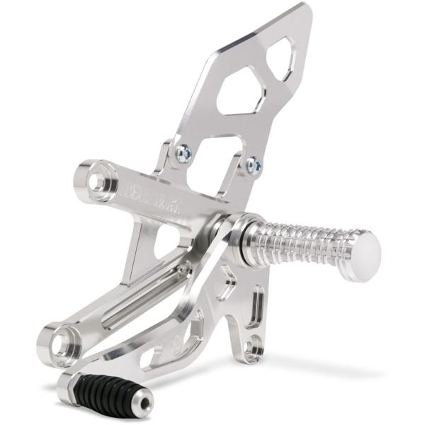 MORIWAKI モリワキ 05060-201T8-01 CBR250RR 17-19/20-22/23 BACK STEP KIT SILVERの画像