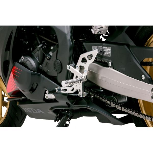 MORIWAKI モリワキ 05060-201T8-01 CBR250RR 17-19/20-22/23 BACK STEP KIT SILVERの画像