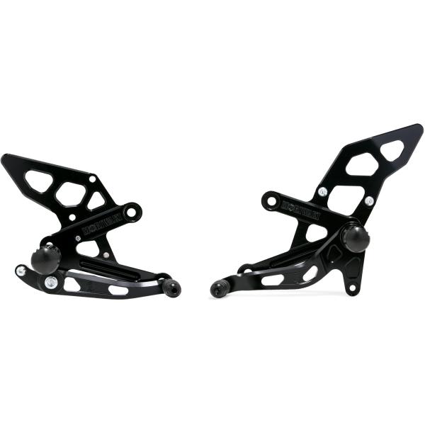 MORIWAKI モリワキ 05060-2B1T8-01 CBR250RR 17-19/20-22/23 BACK STEP KIT BLACKの画像