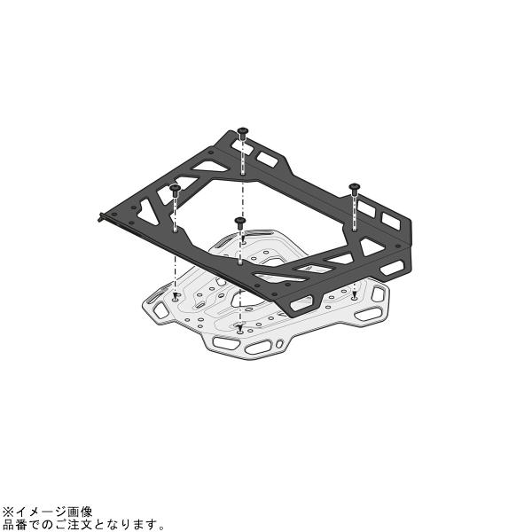 SW-MOTECH SWモテック GPT0544019001/B ADV-RACK ブラック V-STROM650/1000/1050_5