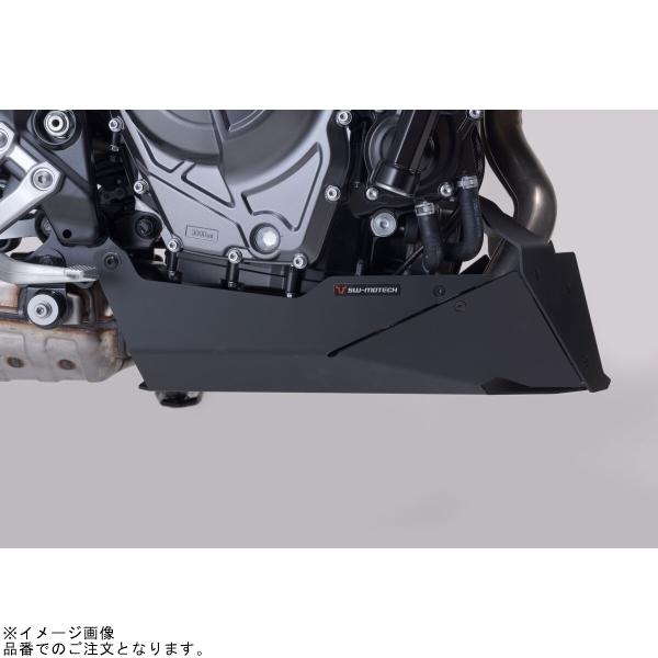 SW-MOTECH SWモテック MSS0584610000 フロントスポイラー ブラック/シルバー GSX-8Sの画像