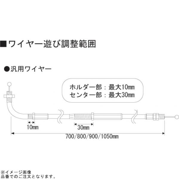 ACTIVE アクティブ 1063612 汎用スロットルキット TYPE-3 ブラック 巻取φ44 (ワイヤー:メッキ金具/700mm)の画像