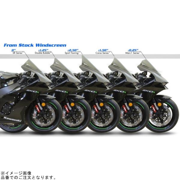 ZERO GRAVITY - ゼログラビティ 1626519 映写幕 ダブル砂上の楼閣 ダークスモーク ZX-10R/RR