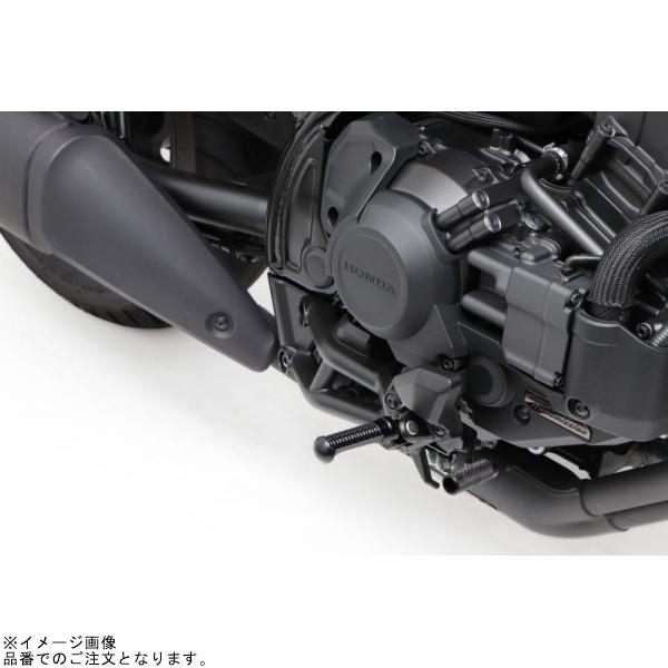 ACTIVE アクティブ 17700001B ステップバー (ライダー側) ブラック CB400SF/GB350/S/V-STROM250_7