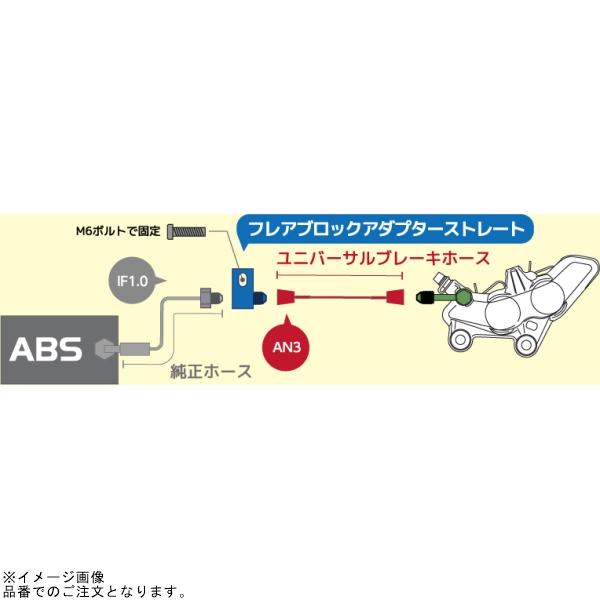 ACTIVE アクティブ FM10AN3S2 フレアブロックアダプター ストレート
