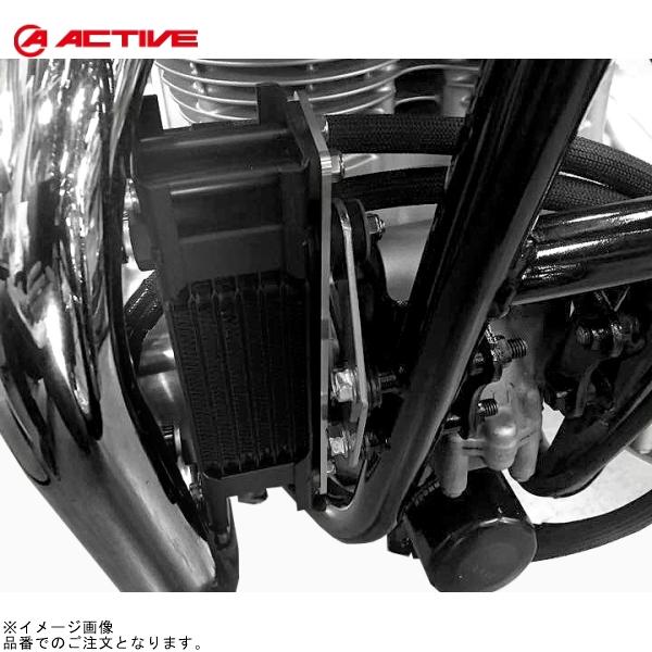 ACTIVE アクティブ AC14057269 オイルクーラーホースセット ストレート #6 4.5-7R レッド/ブルー(保護チューブ付) W800/W650の画像