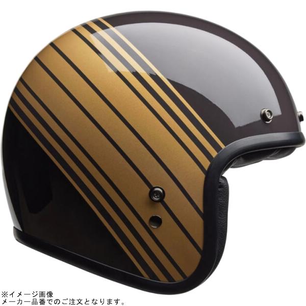 BELL（ベル） ヘルメット JP7175017 CUSTOM500 EDGE GLOSS BROWN/GOLD