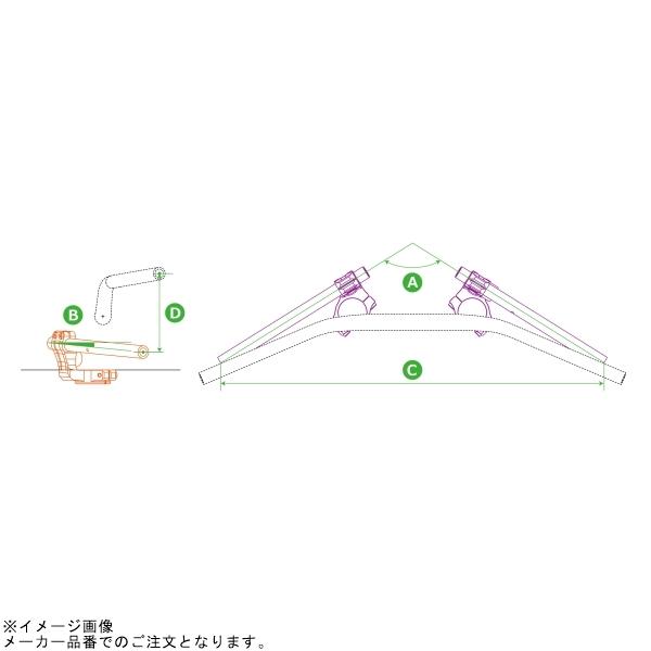 ACTIVE アクティブ 13630003 セパハン\u0026トップブリッジセット ブラック XSR900GPの画像