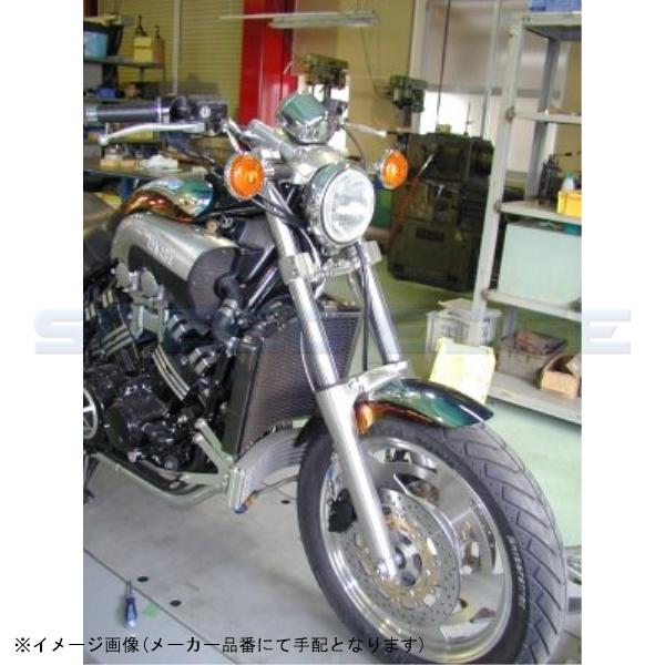 SWAGE-LINE PRO スウェッジラインプロ SAPB201FT フロントブレーキホースキット ブラックスモークコーティング V-MAX 84-06｜s-need｜02